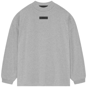 Essentials Fear Of God Long Sleeve Grey Sweatshirt