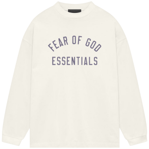 Essentials Fear Of God LogoWhite Sweatshirt