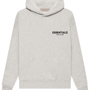 Essentials Long Sleeve Hoodie Grey