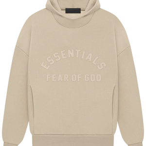 Beige Essentials Hoodie