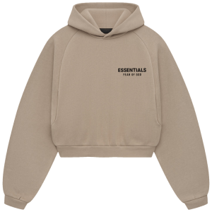 Essentials Women Brown Hoodie