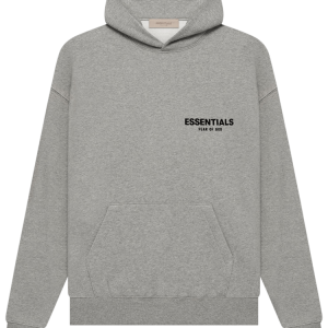 Essentials FOG Grey Hoodie Long Sleeve
